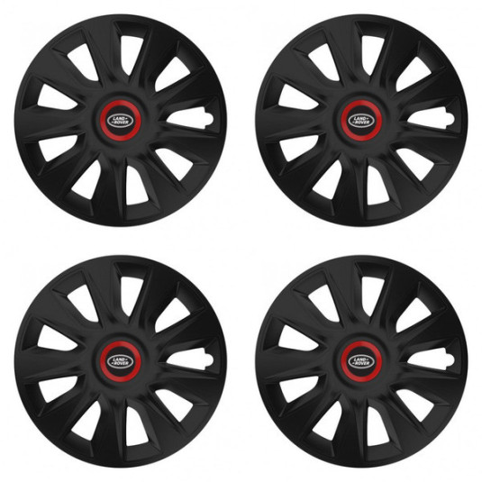 Puklice pre Land Rover 15 STRATOS RR black