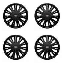 Puklice pre Land Rover 17 SPARK BLACK