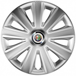 Puklice pre Alfa Romeo 14 Aviator carbon RC silver