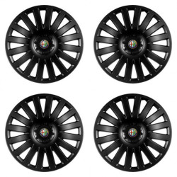 Puklice pre Alfa Romeo 15 Smart black