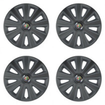 Puklice pre Alfa Romeo 15 Aviator carbon grafite