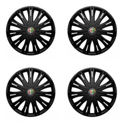 Puklice pre Alfa Romeo 15 SPARK BLACK