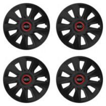 Puklice pre Kia (staršie logo) 14 STRATOS RR black