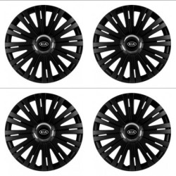 Puklice pre Kia (staršie logo) 15 ACTIVE RC BLACK