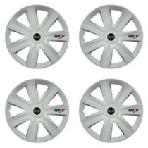 Puklice pre Kia (staršie logo) 17 GTX carbon white
