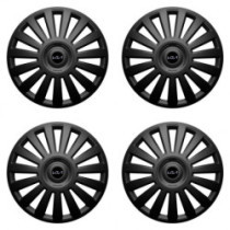 Puklice pre Kia (nové logo) 16 Luxury black