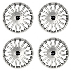 Puklice pre Kia (nové logo) 16 CRYSTAL silver