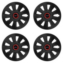 Puklice pre Kia (nové logo) 17 STRATOS RR black