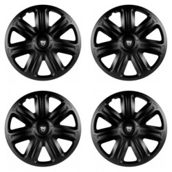 Puklice pre Dacia (staršie logo) 14 COMFORT BLACK