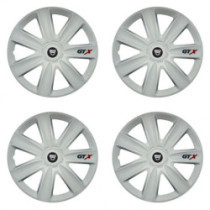 Puklice pre Dacia (staršie logo) 15 GTX carbon white