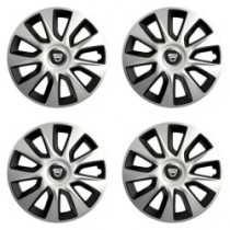 Puklice pre Dacia (staršie logo) 15 STRATOS double colour - výpredaj