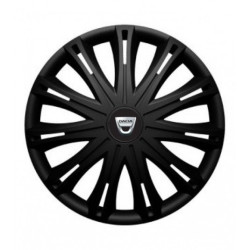 Puklice pre Dacia (staršie logo) 16 SPARK BLACK