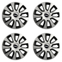 Puklice pre Dacia (nové logo) 15 STRATOS double colour - výpredaj