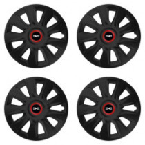 Puklice pre Dacia (nové logo) 16 STRATOS RR black