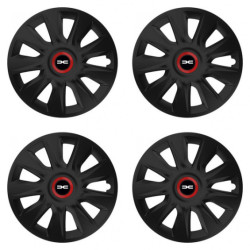 Puklice pre Dacia (nové logo) 16 STRATOS RR black