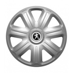 Puklice pre Peugeot (staršie logo) 15 COMFORT