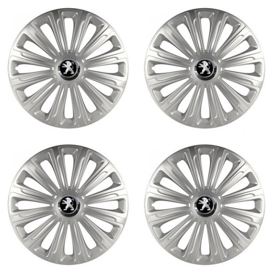 Puklice pre Peugeot (staršie logo) 16 TREND RC