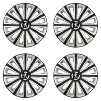 Puklice pre Peugeot (staršie logo) 16 TREND RC double colour