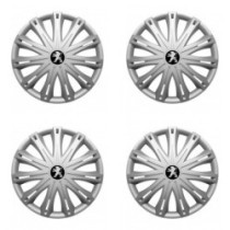 Puklice pre Peugeot (staršie logo) 16 SPARK