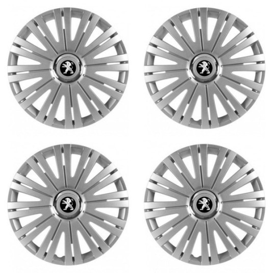 Puklice pre Peugeot (staršie logo) 16 ACTIVE RC