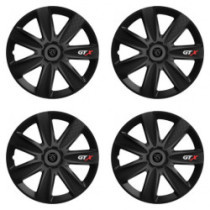 Puklice pre Peugeot (nové logo) 14 GTX CARBON black