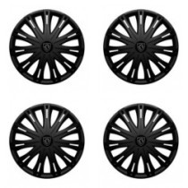 Puklice pre Peugeot (nové logo) 14 SPARK BLACK1