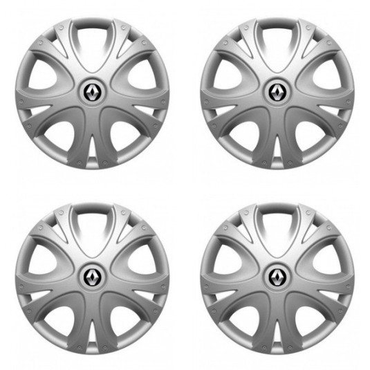 Puklice pre Renault (staršie logo) 15 DYNAMIC