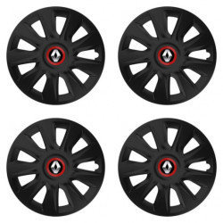 Puklice pre Renault (staršie logo) 17 STRATOS RR black