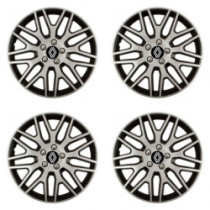 Puklice pre Renault (nové logo) 14 Dakar NC silver and black