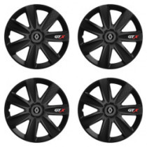 Puklice pre Renault (nové logo) 14 GTX CARBON black