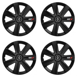 Puklice pre Renault (nové logo) 14 GTX CARBON black