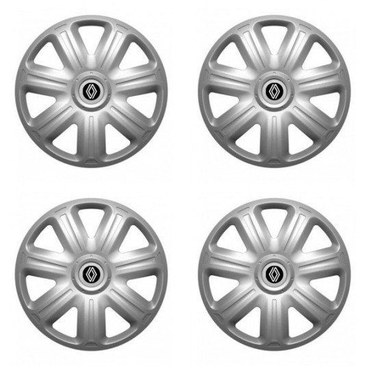 Puklice pre Renault (nové logo) 14 COMFORT