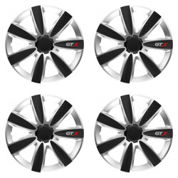 Puklice 15 GTX CARBON silver/black