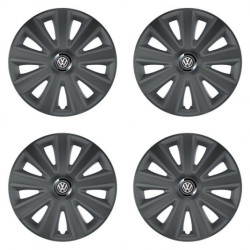 Puklice pre VW (čierne) 14 Aviator carbon RC grafite