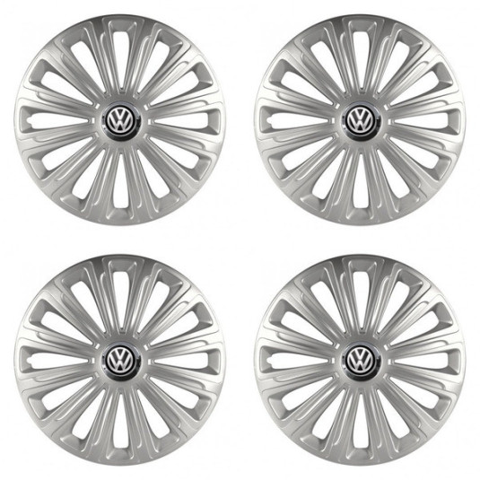 Puklice pre VW (čierne) 14 TREND RC