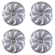 Puklice pre VW (čierne) 15 WIND RC SI