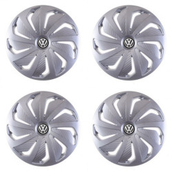 Puklice pre VW (čierne) 15 WIND RC SI