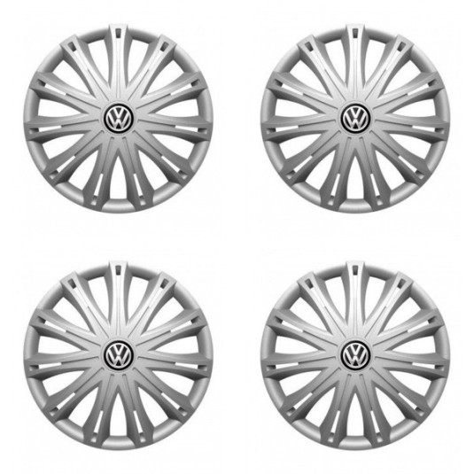 Puklice pre VW (čierne) 15 SPARK