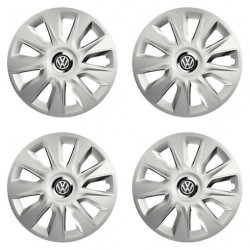 Puklice pre VW (čierne) 16 STRATOS RC