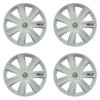 Puklice 17 GTX carbon white pre VW (čierne) na ocelové disky. Pre kolesá o veľkosti R17 so živicovými samolepkami VW (čierne).