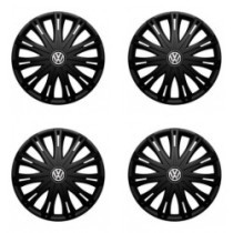 Puklice pre VW (čierne) 17 SPARK BLACK