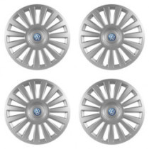 Puklice pre VW (modré) 14 Luxury