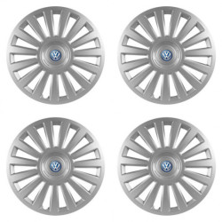 Puklice pre VW (modré) 14 Luxury