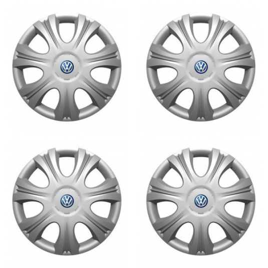 Puklice pre VW (modré) 14 IMPULSE