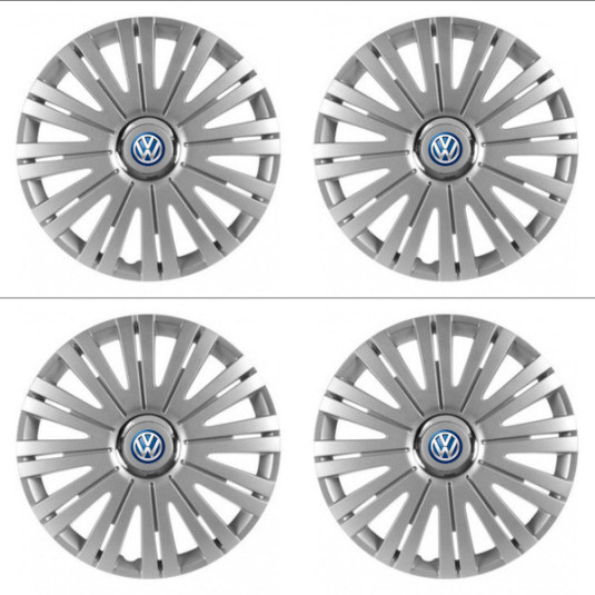 Puklice pre VW (modré) 14 ACTIVE RC