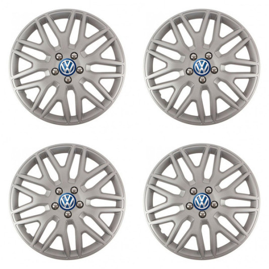 Puklice pre VW (modré) 15 DAKAR