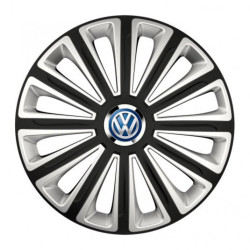 Puklice pre VW (modré) 15 TREND RC double colour