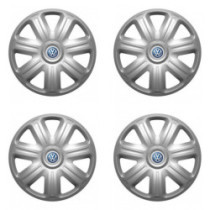 Puklice pre VW (modré) 15 COMFORT