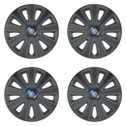 Puklice pre VW (modré) 16 Aviator carbon RC16 grafite