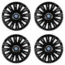 Puklice pre VW (modré) 16 ACTIVE RC BLACK